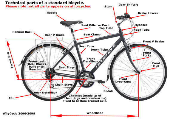 Technical Parts Map: STANDARD